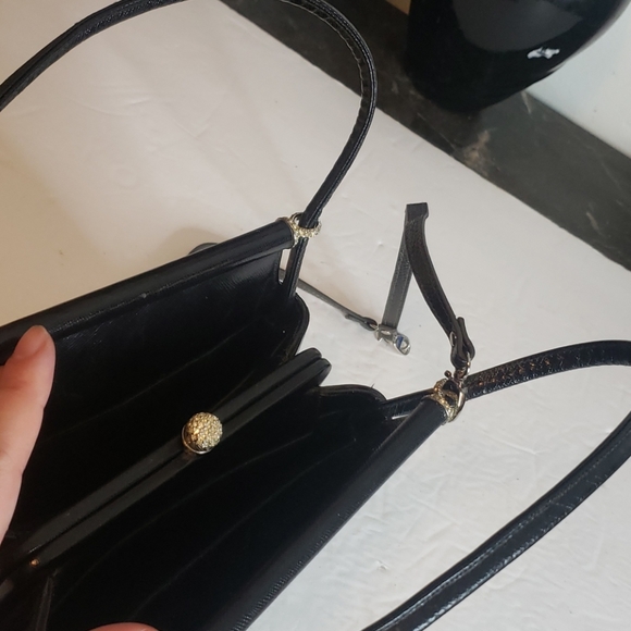 Vintage Black Clutch - Picture 4 of 11